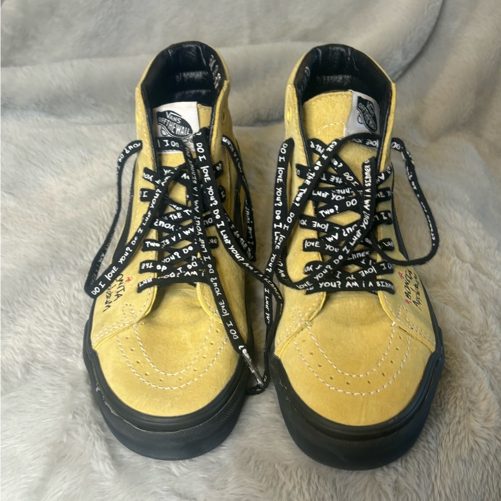 Vans X A Tribe Called Quest Sk8-Hi Mellow Yellow Bonita Applebum Sneakers